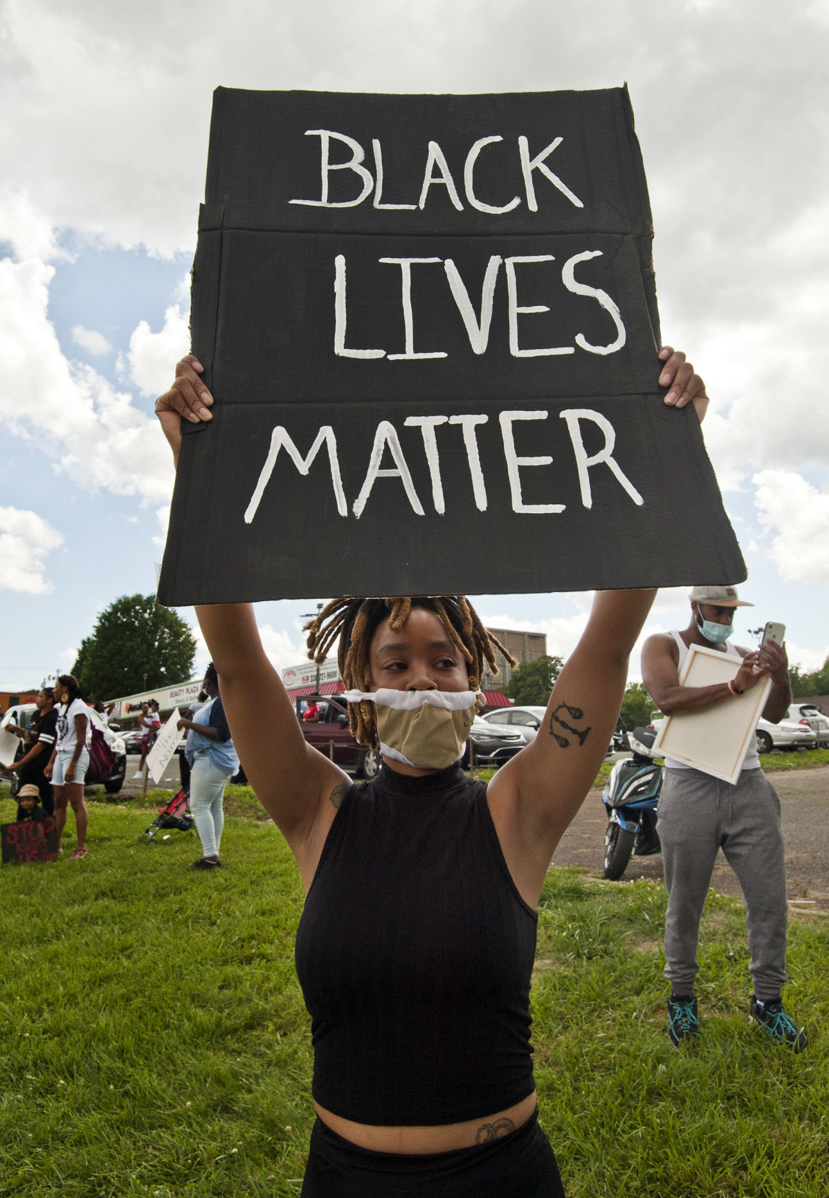 East Winston protest